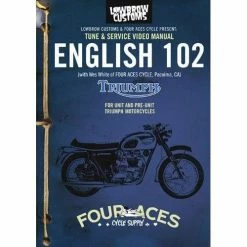 Lowbrow Customs English 102 DVD Classic Triumph Motorcycle Maintenance Video Manual