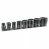 British Standard Whitworth 8 Piece 12-pt Socket Set By Koken 3/8 Inch Drive