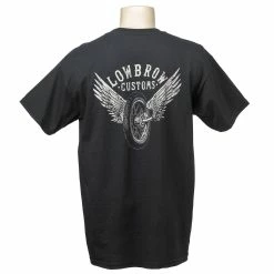Lowbrow Customs Winged Wheel T-Shirt
