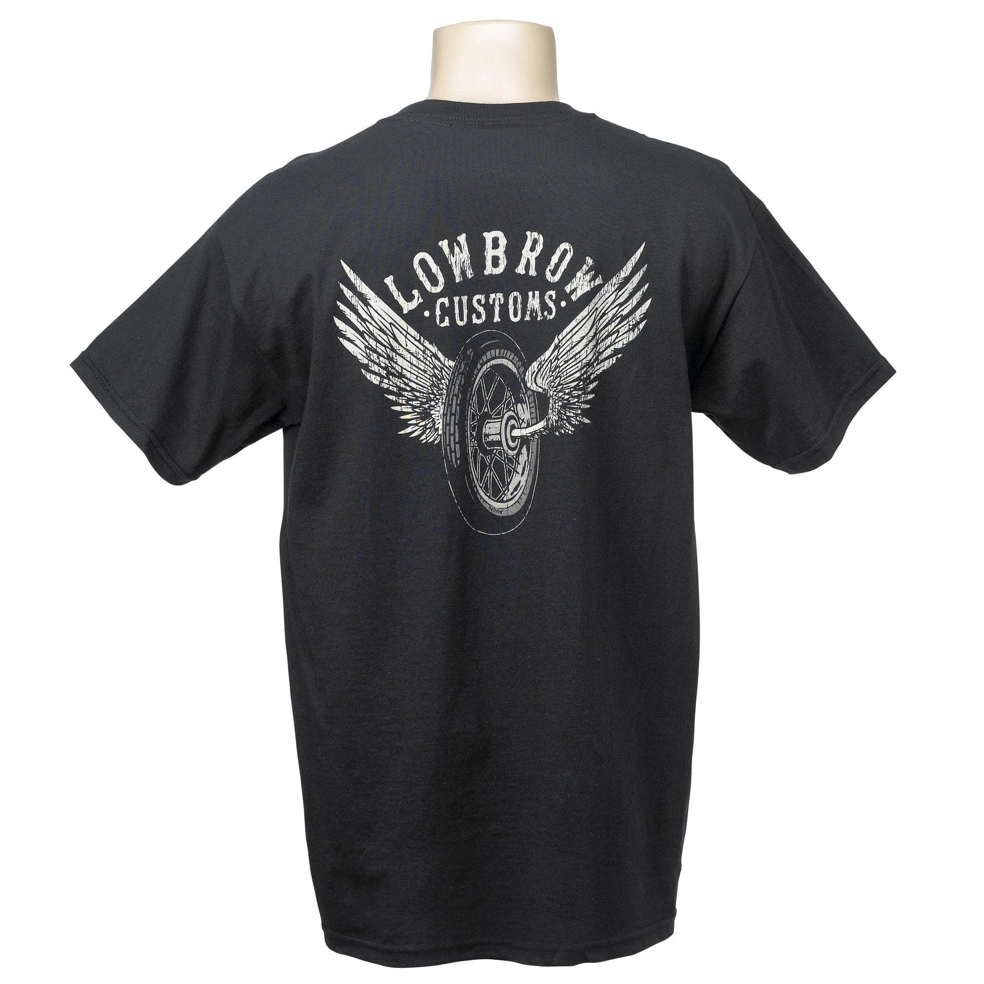 Lowbrow Customs Winged Wheel T-Shirt 1 Lowbrow Customs Winged Wheel T-Shirt